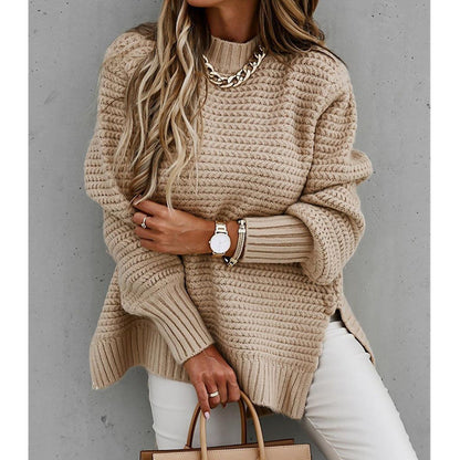 Charlotte - Pull en Maille à Fente - Molinse