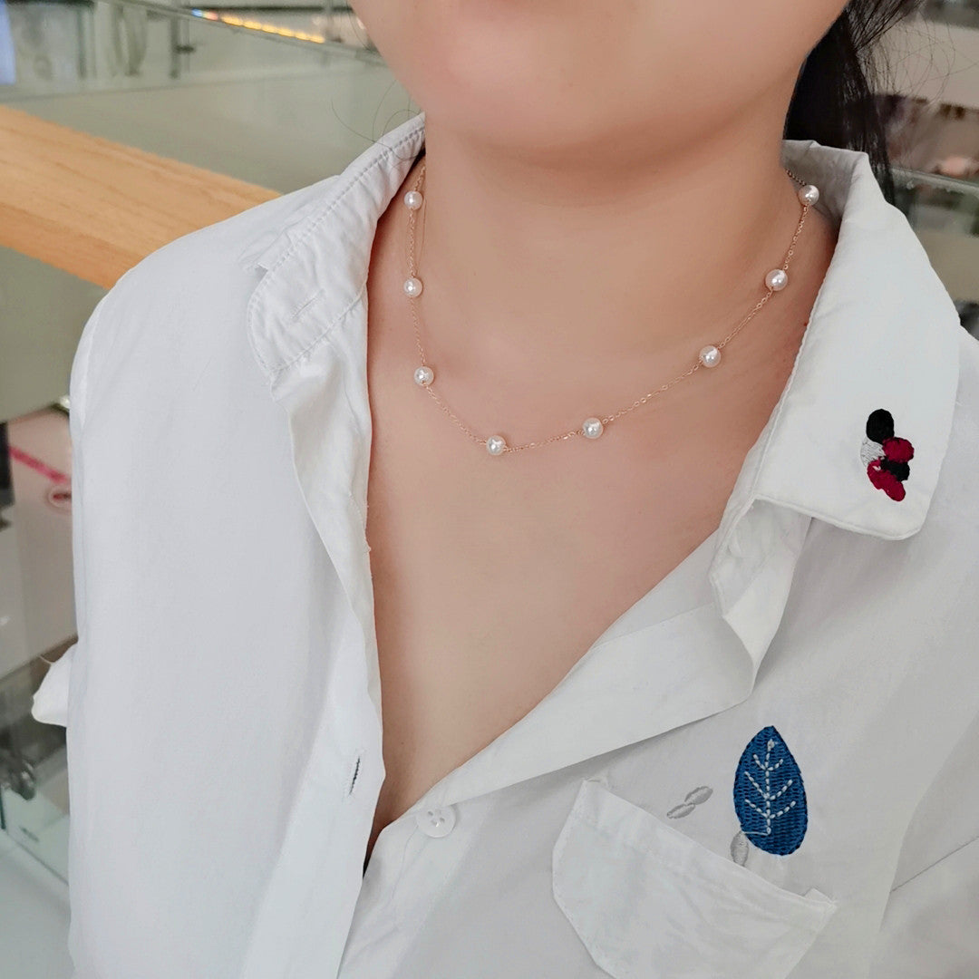 Collier Gypsophile - Molinse