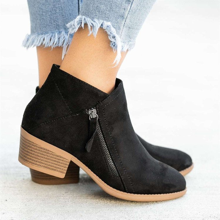 Nova™  Bottines Élégance et Soutien au Quotidien - Molinse