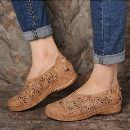 Mocassin orthopédique femme discret et souple - Molinse