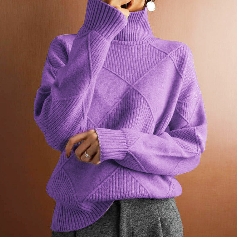PULL AVEC COL EN CACHEMIRE - Molinse