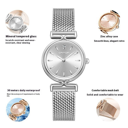 Montre Raffinée à Cadran Inspiration Marbre - Molinse