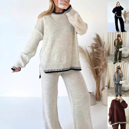 Sarah™  Ensemble en Maille Doux et Élégant - Molinse