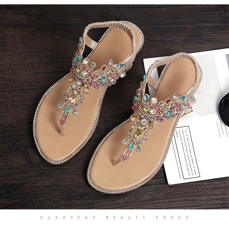 Sandales de Luxe Style Bohème pour Femme - Molinse
