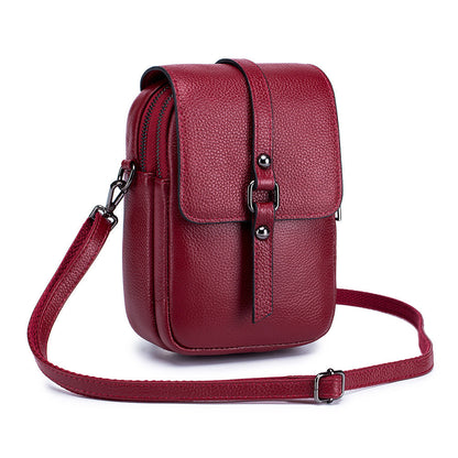 Sac diagonal en cuir - Molinse