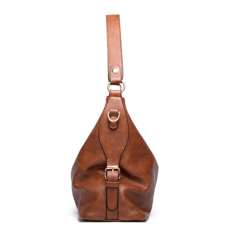 Grand sac cabas en cuir - Molinse