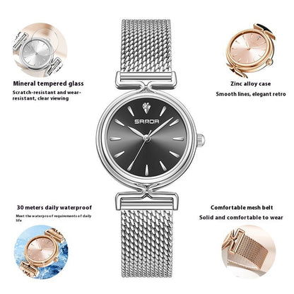 Montre Raffinée à Cadran Inspiration Marbre - Molinse