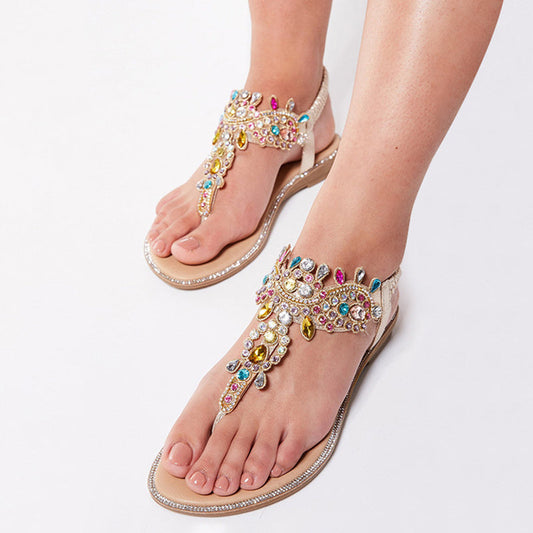 Sandales de Luxe Style Bohème pour Femme - Molinse
