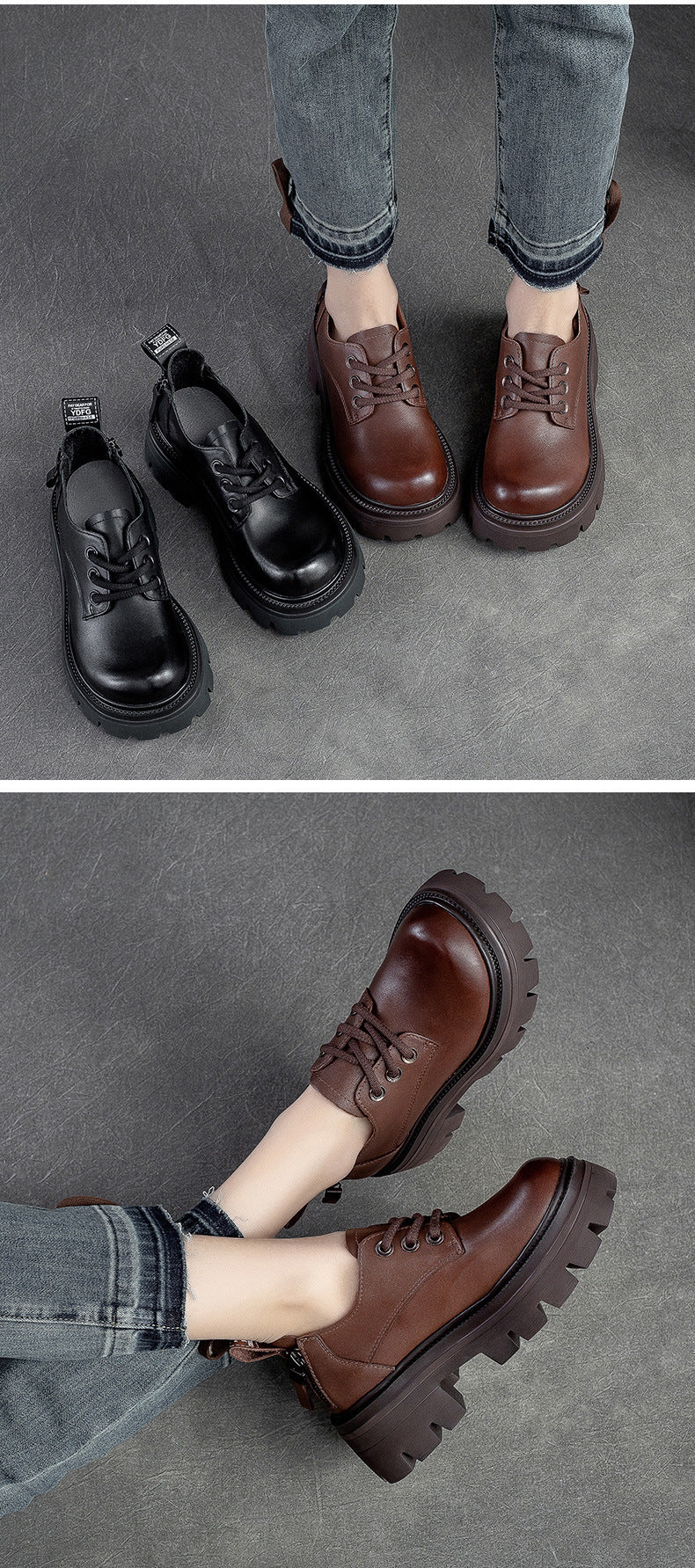 Mori Moccasins with Back Closure, Muffin Sole.