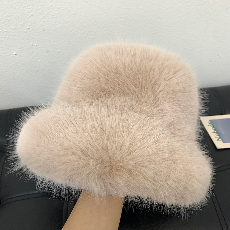 Chapeau seau en fourrure - Molinse