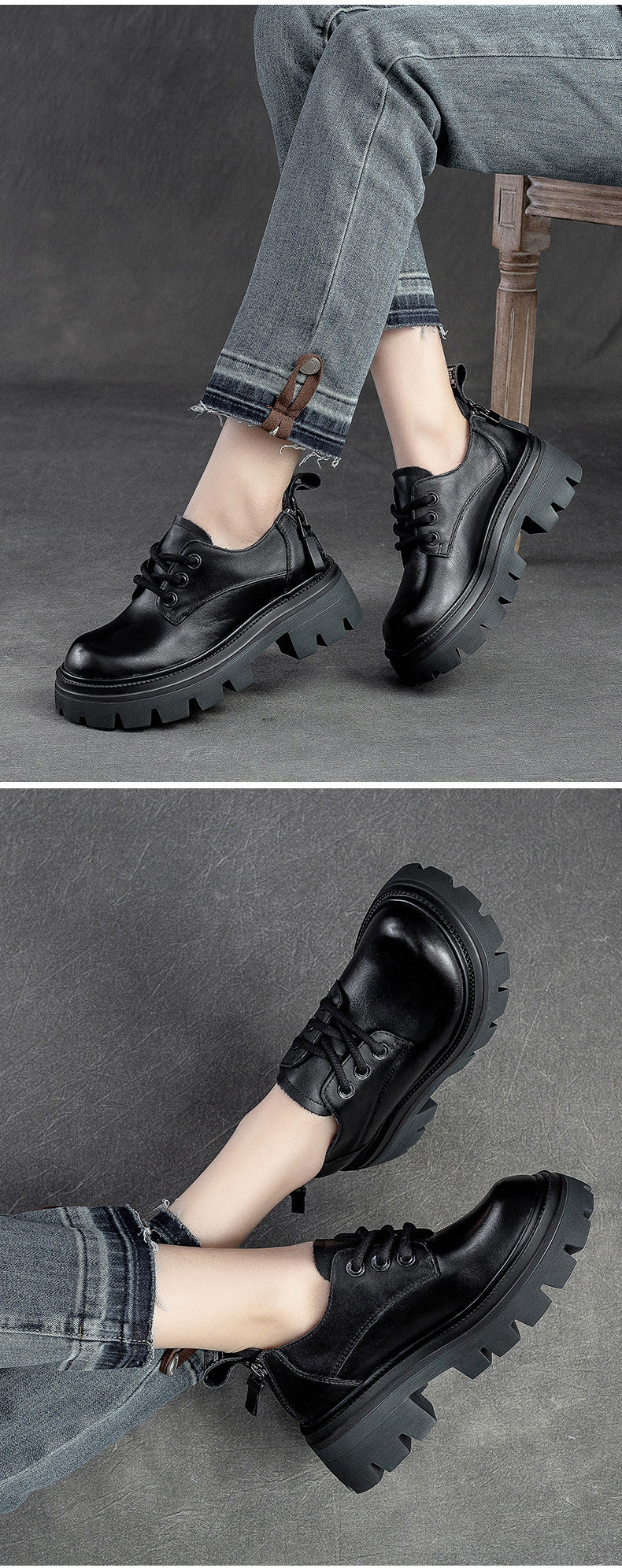 Mori Moccasins with Back Closure, Muffin Sole.