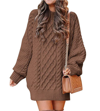 Pull Mi-Long en Tricot Torsadé - Molinse