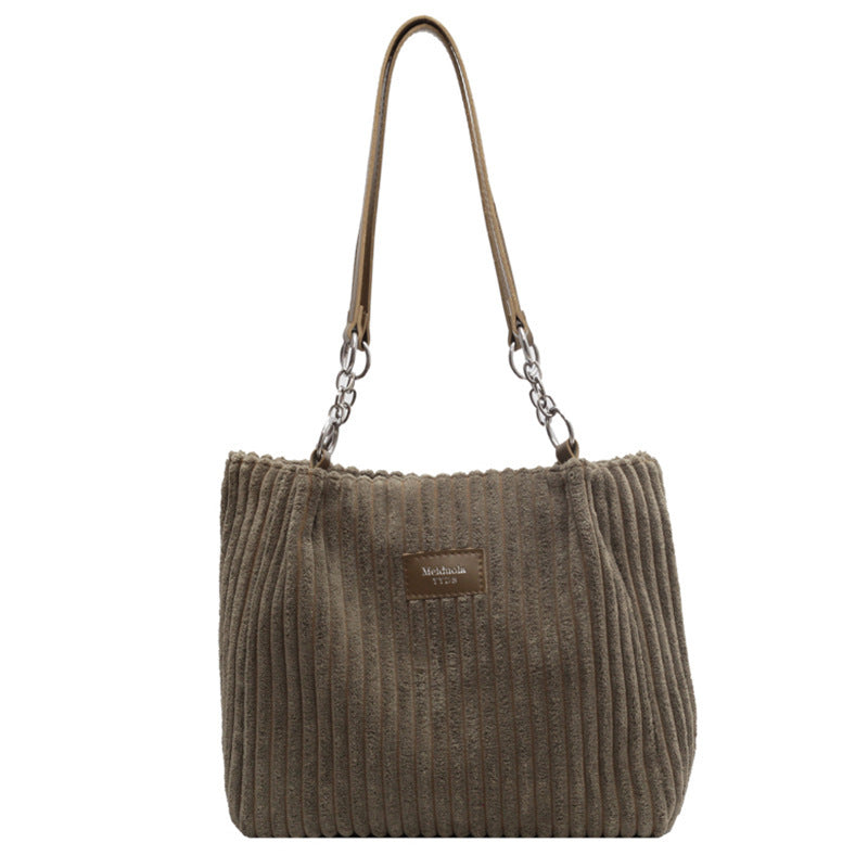 Sac Fourre-Tout En Velours Côtelé - Molinse