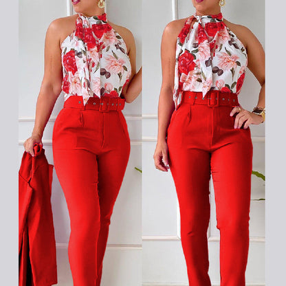 SELVA™ Ensemble Floral Glamour Chic et Moderne - Molinse