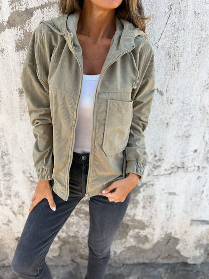 Claudia™ | Veste d'automne à capuche - Molinse