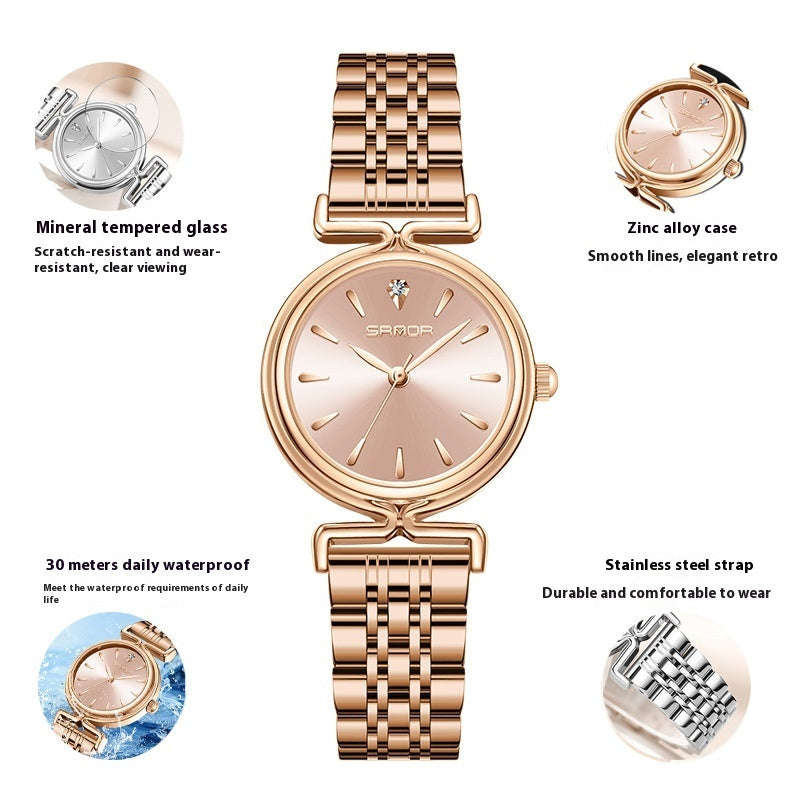 Montre Raffinée à Cadran Inspiration Marbre - Molinse