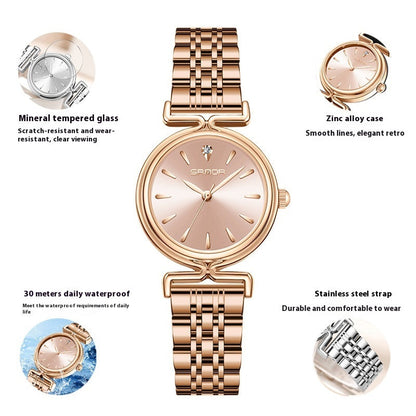 Montre Raffinée à Cadran Inspiration Marbre - Molinse