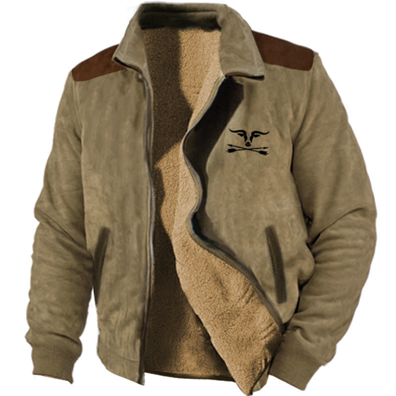 Manteau  polaire décontracté à la mode pour hommes - Molinse