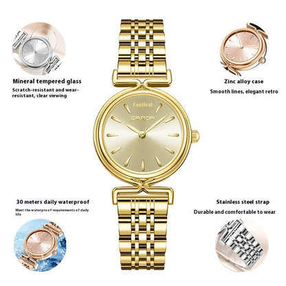 Montre Raffinée à Cadran Inspiration Marbre - Molinse