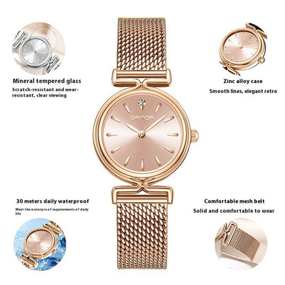 Montre Raffinée à Cadran Inspiration Marbre - Molinse