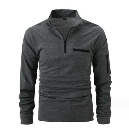 Polo manches longues élégant et confortable - Molinse