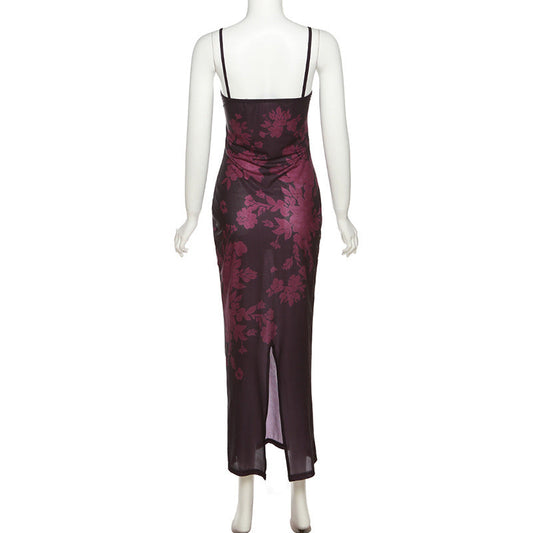 Lina™ | Robe de Soirée Florale - Élégance Royale - Molinse
