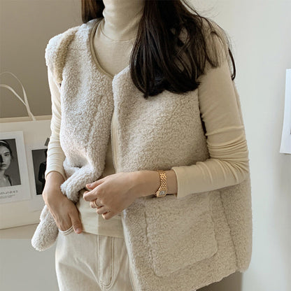 ANGEL™ Gilet laine agneau - Molinse