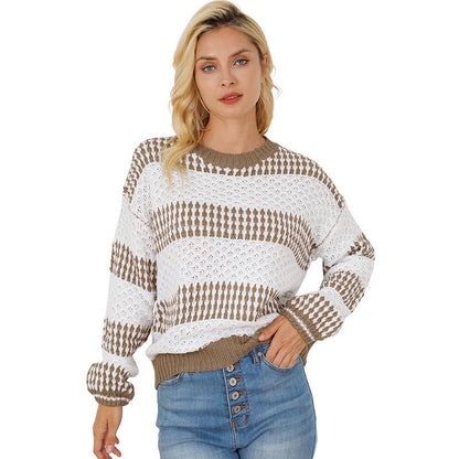 Pull Décontracté à Épaules Tombantes - Molinse