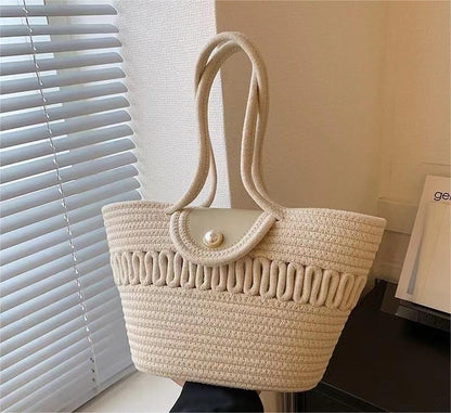 HELVA™ sac tissé en paille - Molinse