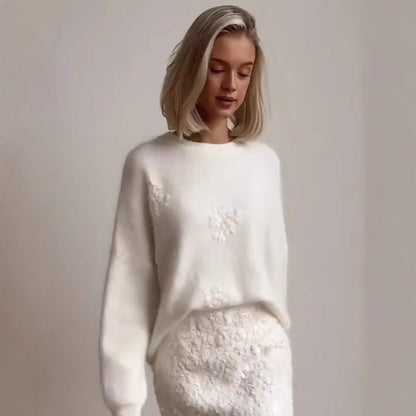 Pull Fleuri Douillet - Molinse