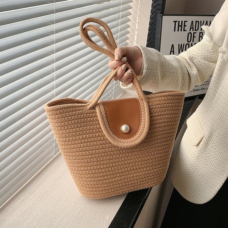 HELVA™ sac tissé en paille - Molinse