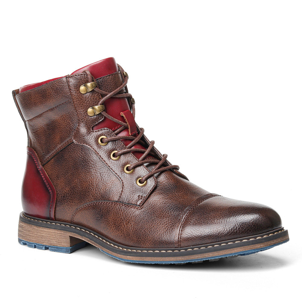 Bottines Oxford en cuir classiques pour hommes - Molinse