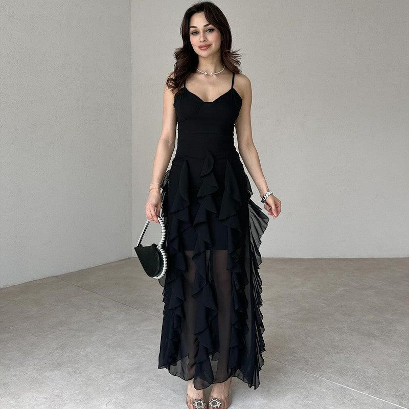 Elegant Ruffled Robe – Summer Glamour Style