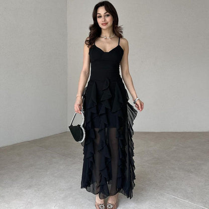 Elegant Ruffled Robe – Summer Glamour Style