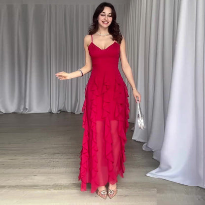 Elegant Ruffled Robe – Summer Glamour Style