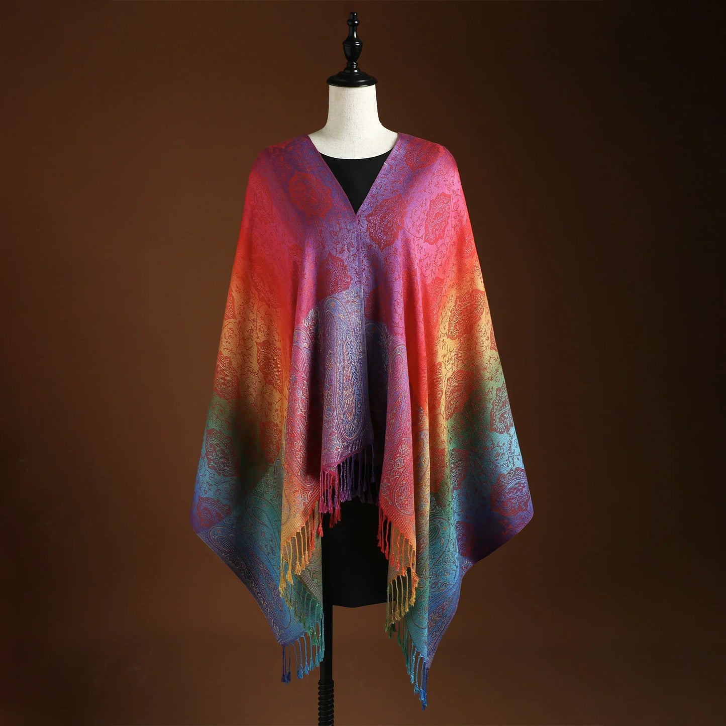 Châle Paisley de Style Bohème pour Femme - Molinse