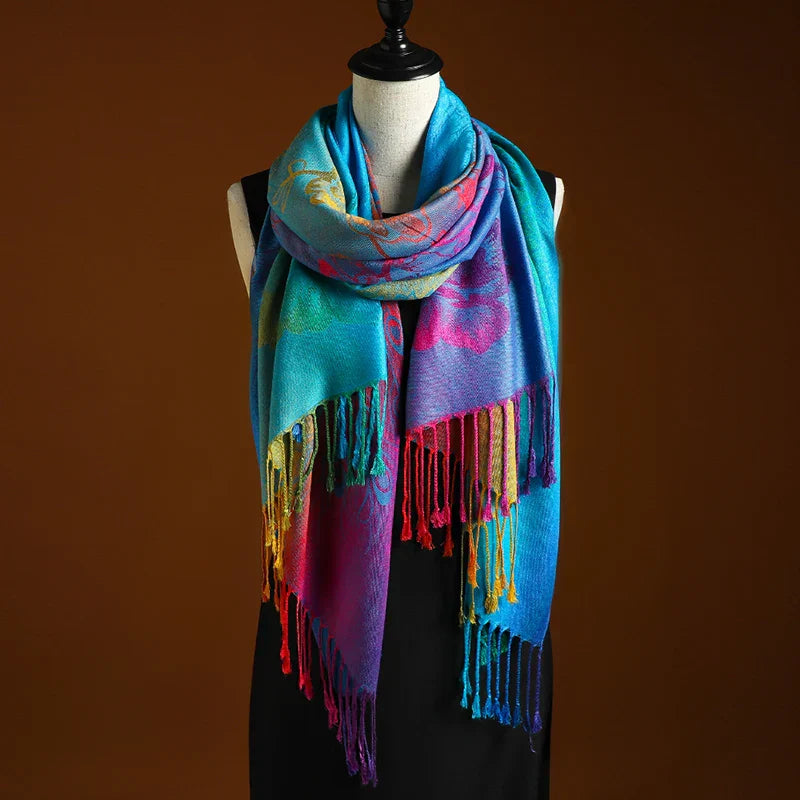 Châle Paisley de Style Bohème pour Femme - Molinse