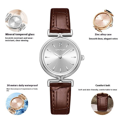 Montre Raffinée à Cadran Inspiration Marbre - Molinse