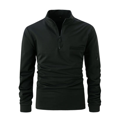 Polo manches longues élégant et confortable - Molinse