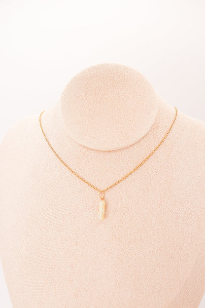 Pendant | Mini Jade Pillars “Plum Blossoms”