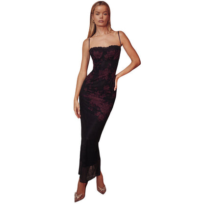Lina™ | Robe de Soirée Florale - Élégance Royale - Molinse