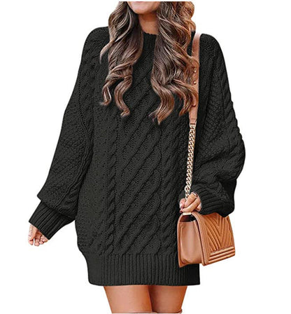 Pull Mi-Long en Tricot Torsadé - Molinse