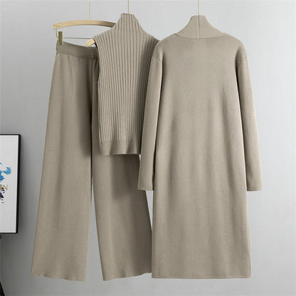 Amélie™ Ensemble Tricot Femme 3 Pièces Élégance et Confort - Molinse