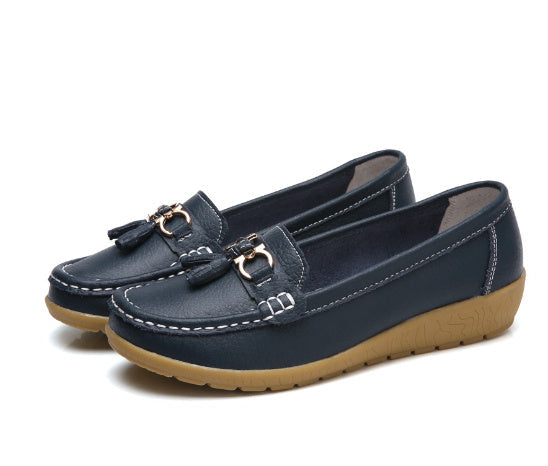 Mocassin Orthopédique en Cuir - Molinse