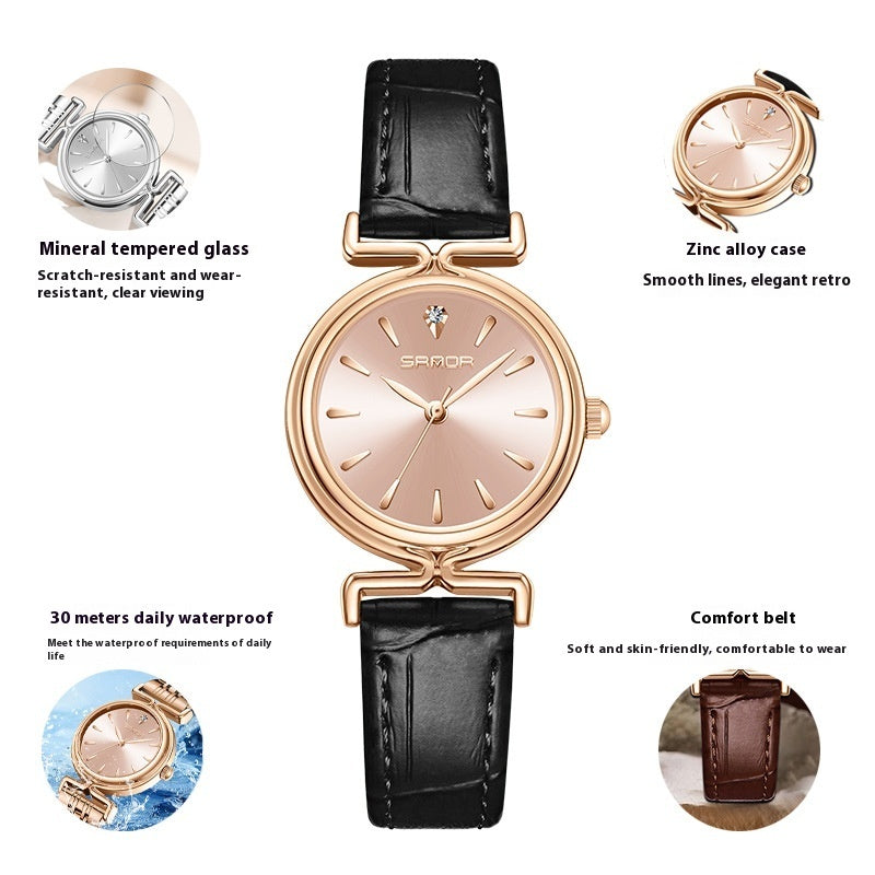 Montre Raffinée à Cadran Inspiration Marbre - Molinse