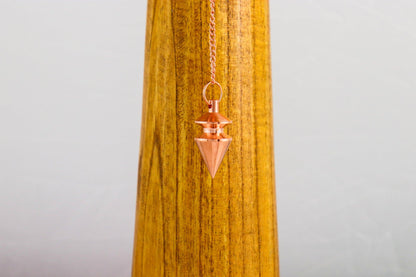 Triangle Clock - Copper Brass