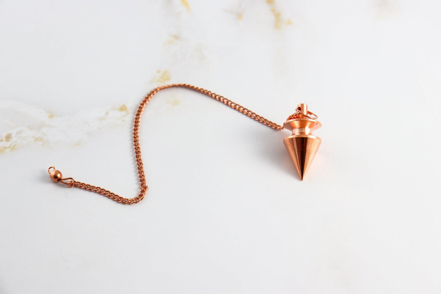 Triangle Clock - Copper Brass